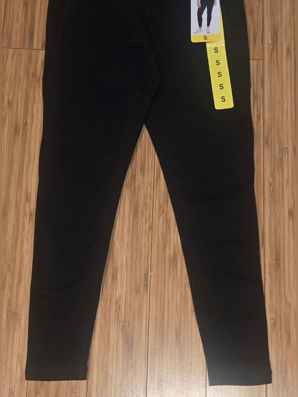 NWT Danskin Black High Waisted Leggings - Picture 2 of 7